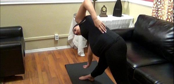  Pregnant Yoga Sex POV HD